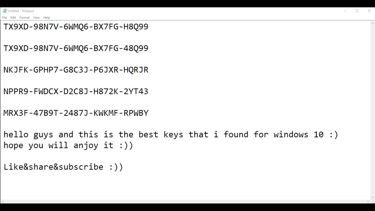 windows 10 uninstall key